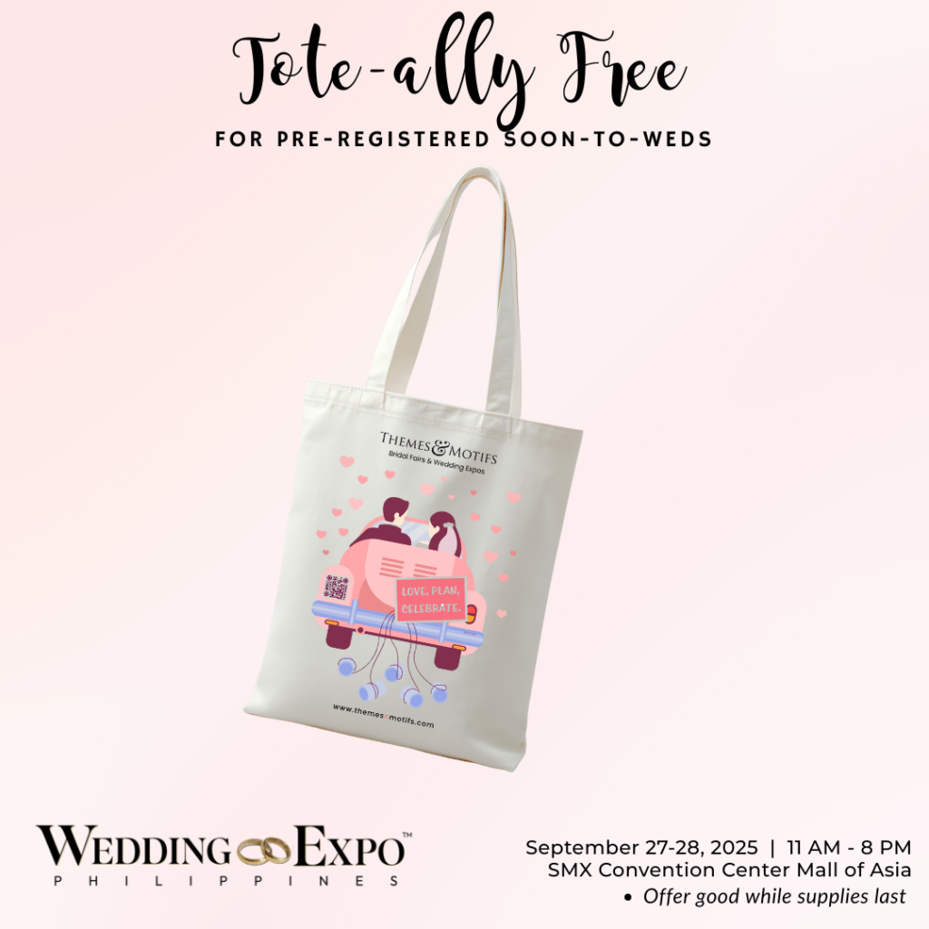 tote bag bridal fair