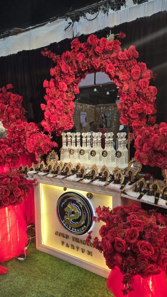 gold dragon parfums bridal fair