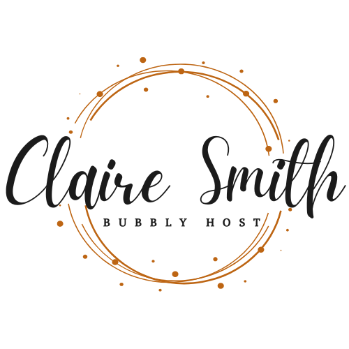 Bubbly Host Claire Smith